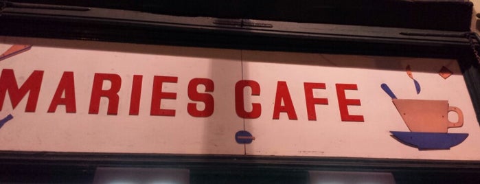 Marie's Cafe is one of my london.