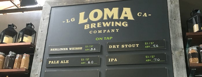 Loma Brewing Company is one of Lugares favoritos de Robbie.