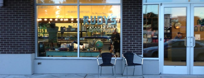 Rudy's Barbershop is one of Tempat yang Disukai Cristina.