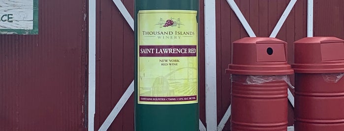 Thousand Islands Winery is one of Thousand island.