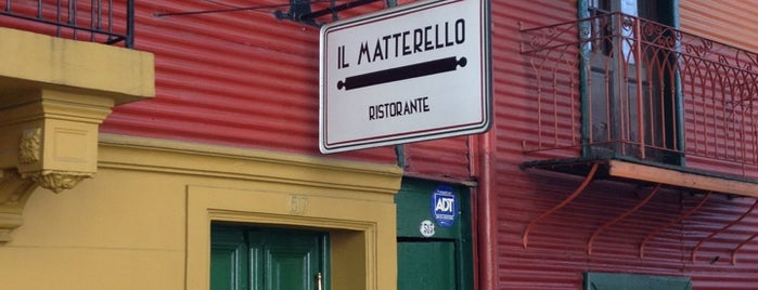 Il Matterello is one of Buenos Aires food....