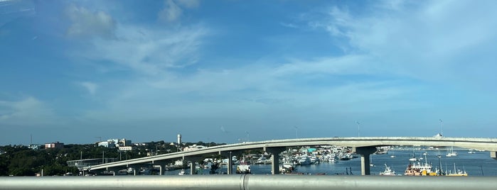 Sir Sidney Poitier Bridge is one of Bahamas Trip March 2023 — Nassau.