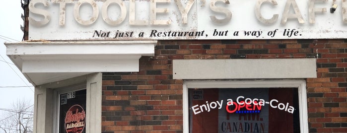 Stooley's Cafe is one of Best Restaurants in Kingston.