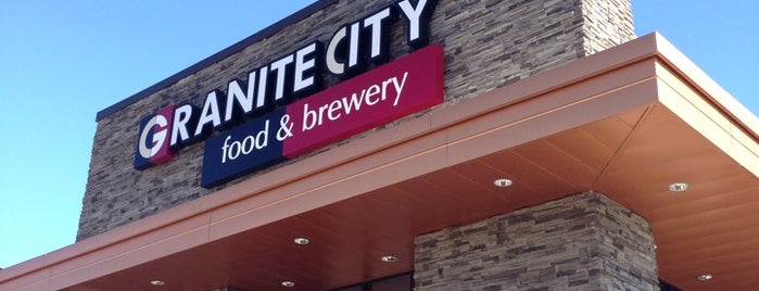 Granite City Food & Brewery is one of Booze and beer.