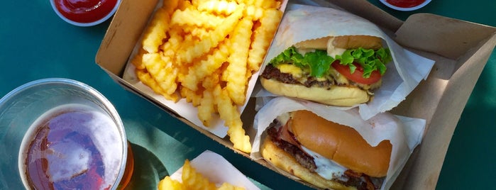 Shake Shack is one of NYC Lunch & Dinner.