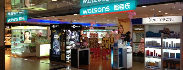 Watsons is one of Health and Beauty stores in Guangzhou.