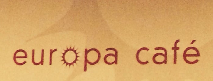 Europa Cafe is one of Locais salvos de Melody.