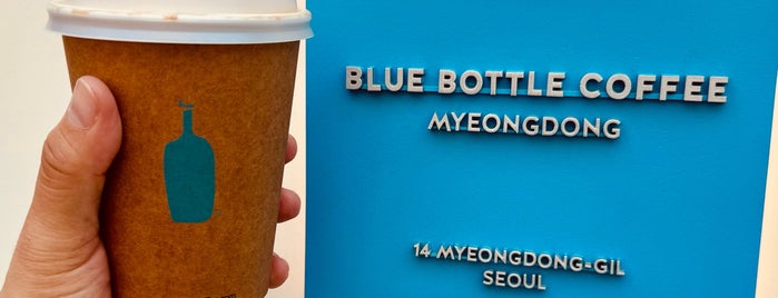 Blue Bottle Coffee is one of Seoul 🇰🇷.