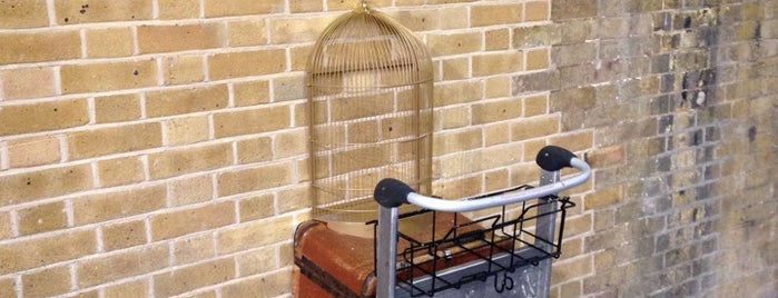 Platform 9¾ is one of London.