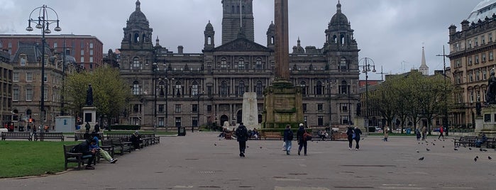George Square is one of Glasgow-go-go!.
