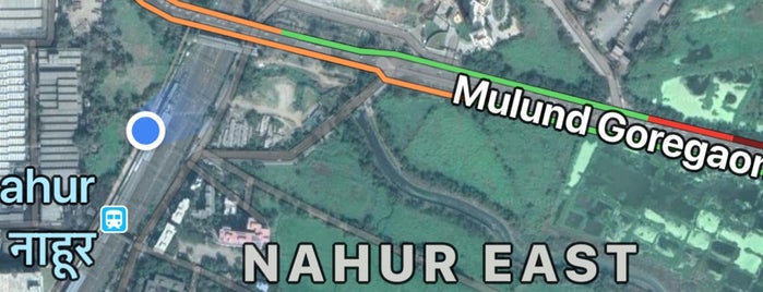 Nahur Railway Station is one of Central Line (Mumbai Suburban Railway).