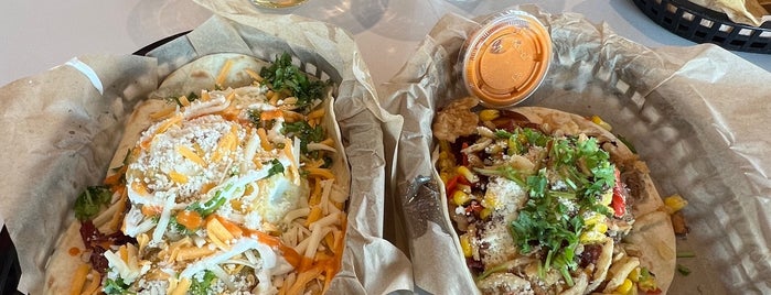Torchy's Tacos is one of Austin TX.