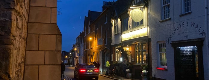 The Minster Inn is one of York pubs.