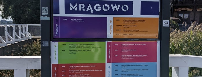 Molo W Mragowie is one of Mrągowo.