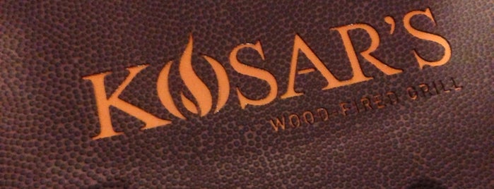 Kosar's Wood-Fire Grill is one of Lugares favoritos de Scott.