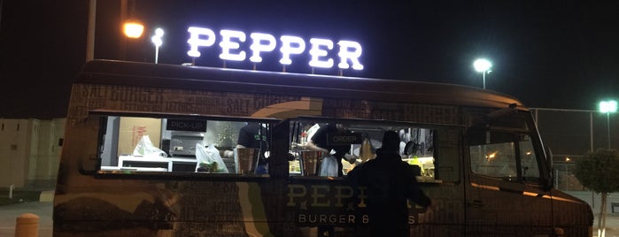 Pepper Burgers & Fries is one of Riyadh.