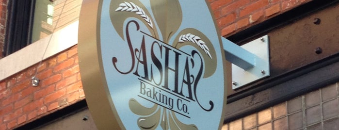 Sasha's Baking Co. is one of Marty mar always love and thanks.