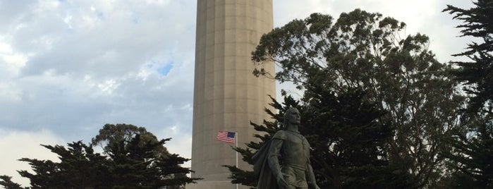 Coit Tower is one of San Francisco.