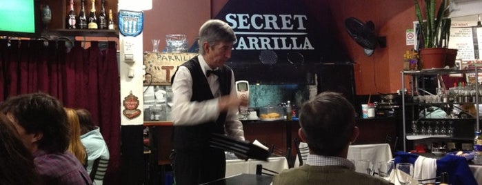 Secret Parrilla is one of สถานที่ที่บันทึกไว้ของ Camilo.