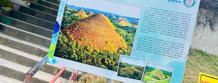 The Chocolate Hills is one of The Bucket List.