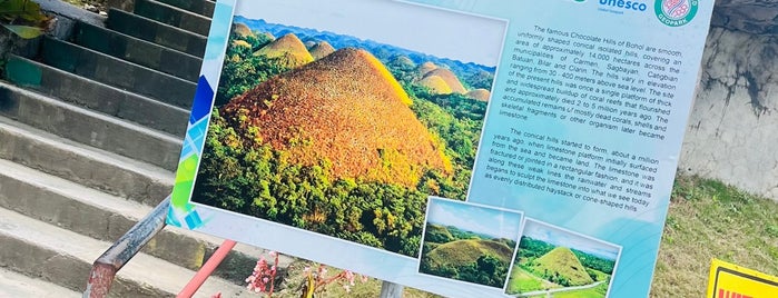 The Chocolate Hills is one of Philippines.