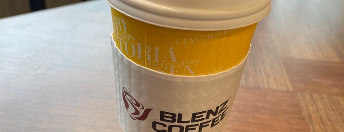 Blenz Coffee is one of Tidbits Vancouver 2.
