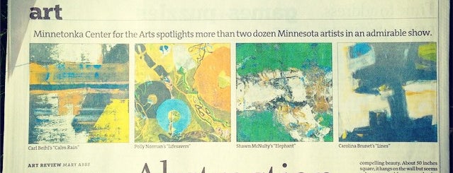 Minnetonka Center For The Arts is one of Art.