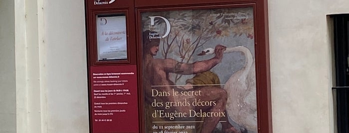 Musée National Eugène-Delacroix is one of Paris Museums.