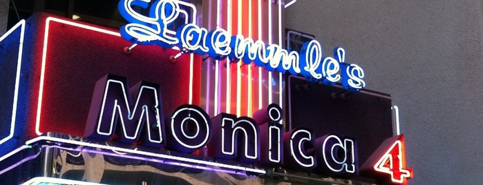 Laemmle's Monica Fourplex is one of Santa Monica.