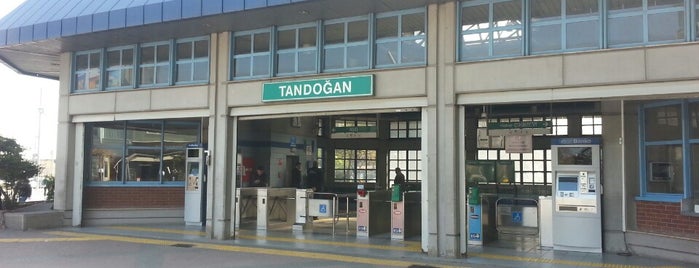 Tandoğan Ankaray İstasyonu (A1) is one of สถานที่ที่บันทึกไว้ของ Gül.