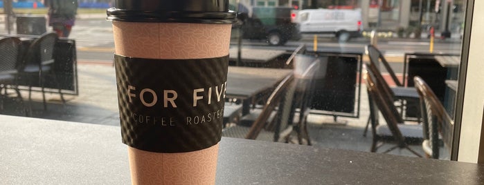 For Five Coffee Roasters is one of Coffee: DC ☕️.