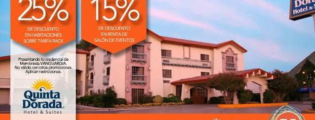 Quinta Dorada Hotel & Suites is one of Viajes.