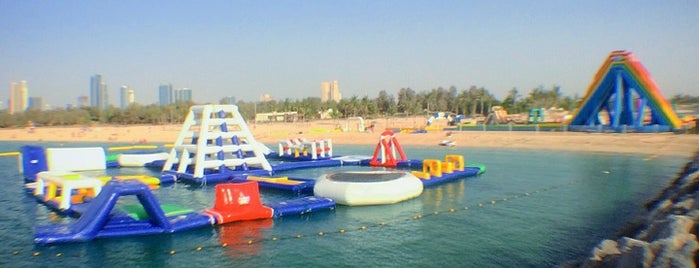 Aqua fun - Mimzer beach park is one of United Arab Emirates 🇦🇪 (Part 2).