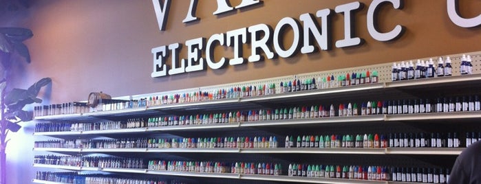 Vapor Dept. E-Cigarettes is one of My Usual Spots.