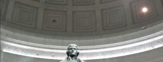 Thomas Jefferson Memorial is one of Washington DC.