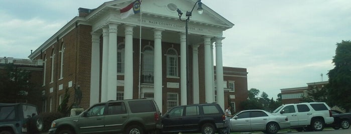 Nash County CourtHouse is one of NC Courthouses.