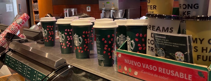 Starbucks is one of Santa Fe.