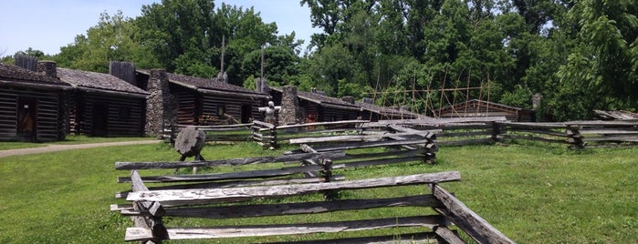 Fort Boonesborough State Park is one of Blue Moon Over Kentucky.