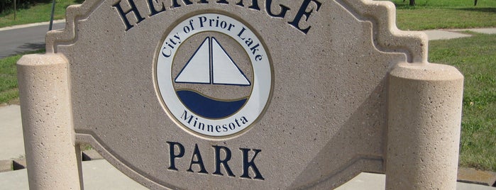 Heritage Park is one of Prior Lake Parks.