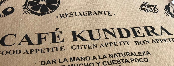 Cafetería Kundera is one of Lugares favoritos de Daniel.