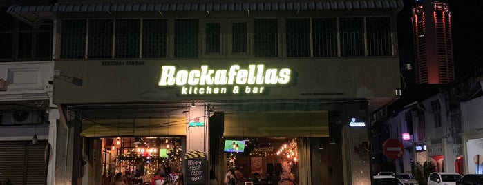 Rockafellas Kitchen & Bar is one of Penang.