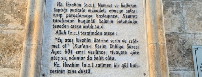 Balıklıgöl Dergah is one of Urfa.
