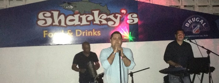 Sharky's food & drinks is one of Puerto Plata.