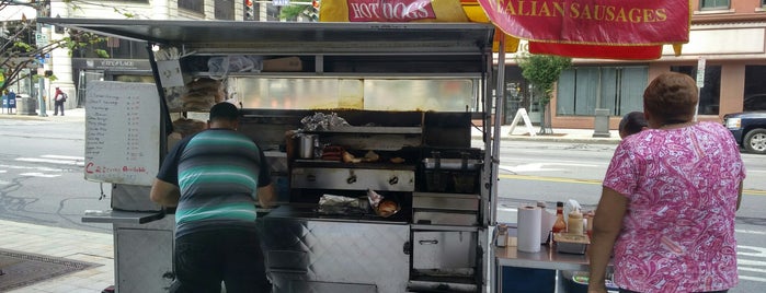 Hot Dog Stand is one of I Never Sausage a Hot Dog! (NY).