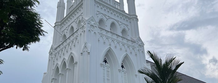St Andrew's Cathedral is one of SG.