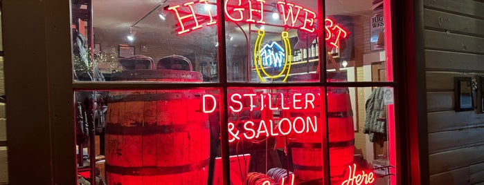 High West Distillery & Saloon is one of Park City.