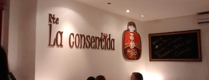 La Consentida is one of Luis Felipe'nin Beğendiği Mekanlar.
