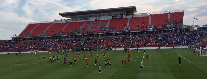 BMO Field is one of US MLS.