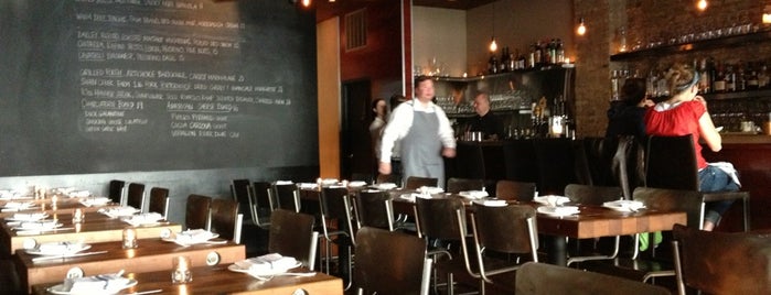 The Bristol is one of Chris' Chicago To-Dine List.