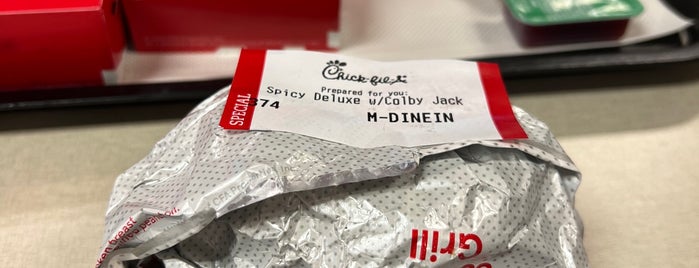 Chick-fil-A is one of places to go.